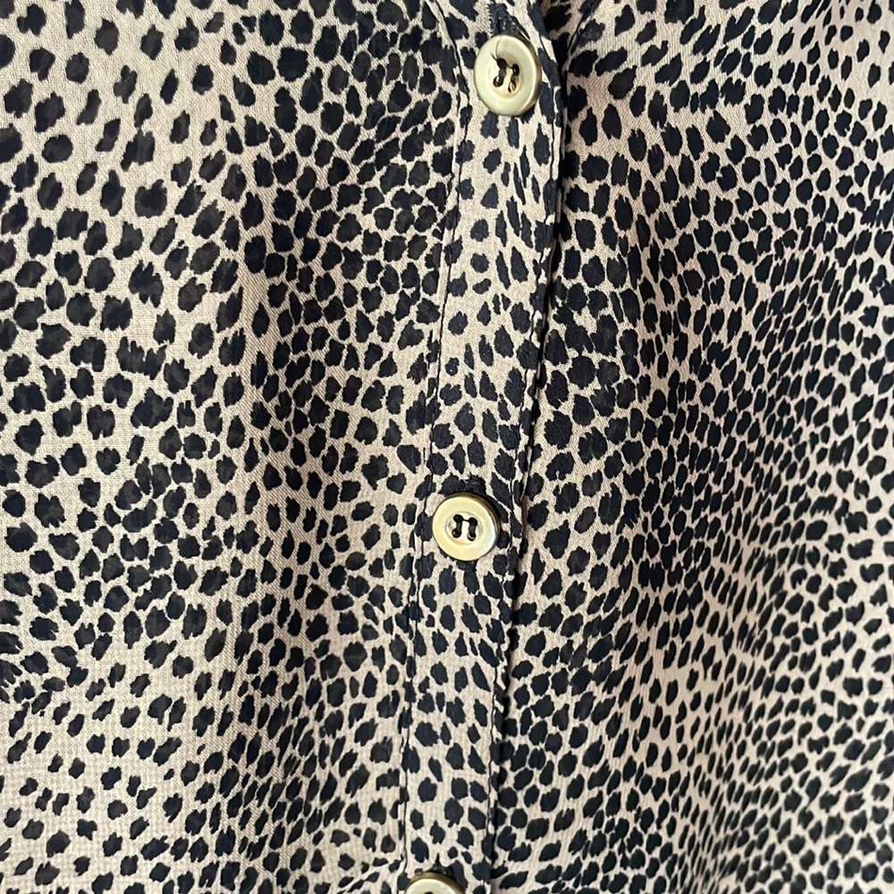 Leopard Print Blouse - image 3